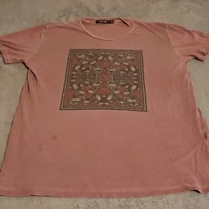 Purple/Flower Obey T-Shirt